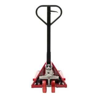 Gabelhubwagen Tragkraft 2500kg Gabellänge 1150mm PU-Reifen, Handhubwagen mit Industrie-Stahlrahmen, wartungsarme Handhydraulik, Lenkeinschlag von