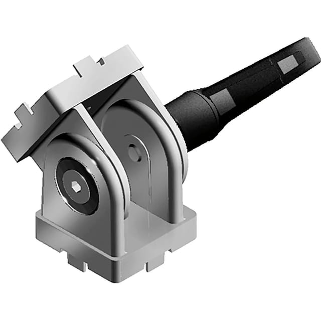 Gelenk mit Klemmhebel Item System passend zu Aluprofil 30x30 Nut 6 - Scharnier, Zinkdruckguss - Fath