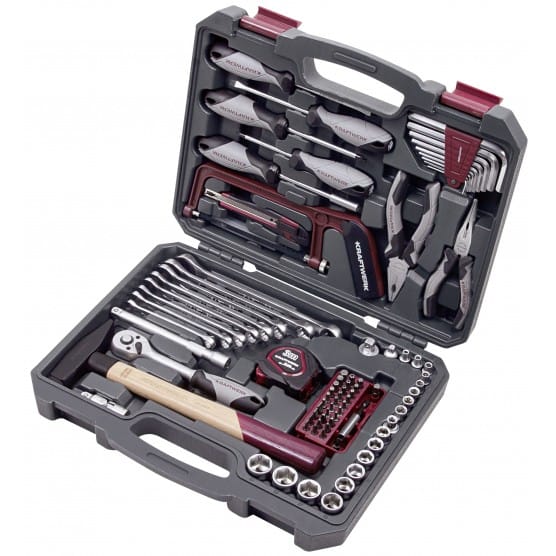 Werkzeugkoffer Basic line 1/4 3/8 KRAFTWERK - 96 Teile - 204.103.500