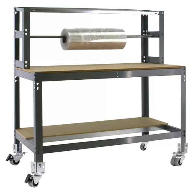 Simonrack SIMONWORK MOBILE BT4 900 grau Holz robuster Arbeitsplatz