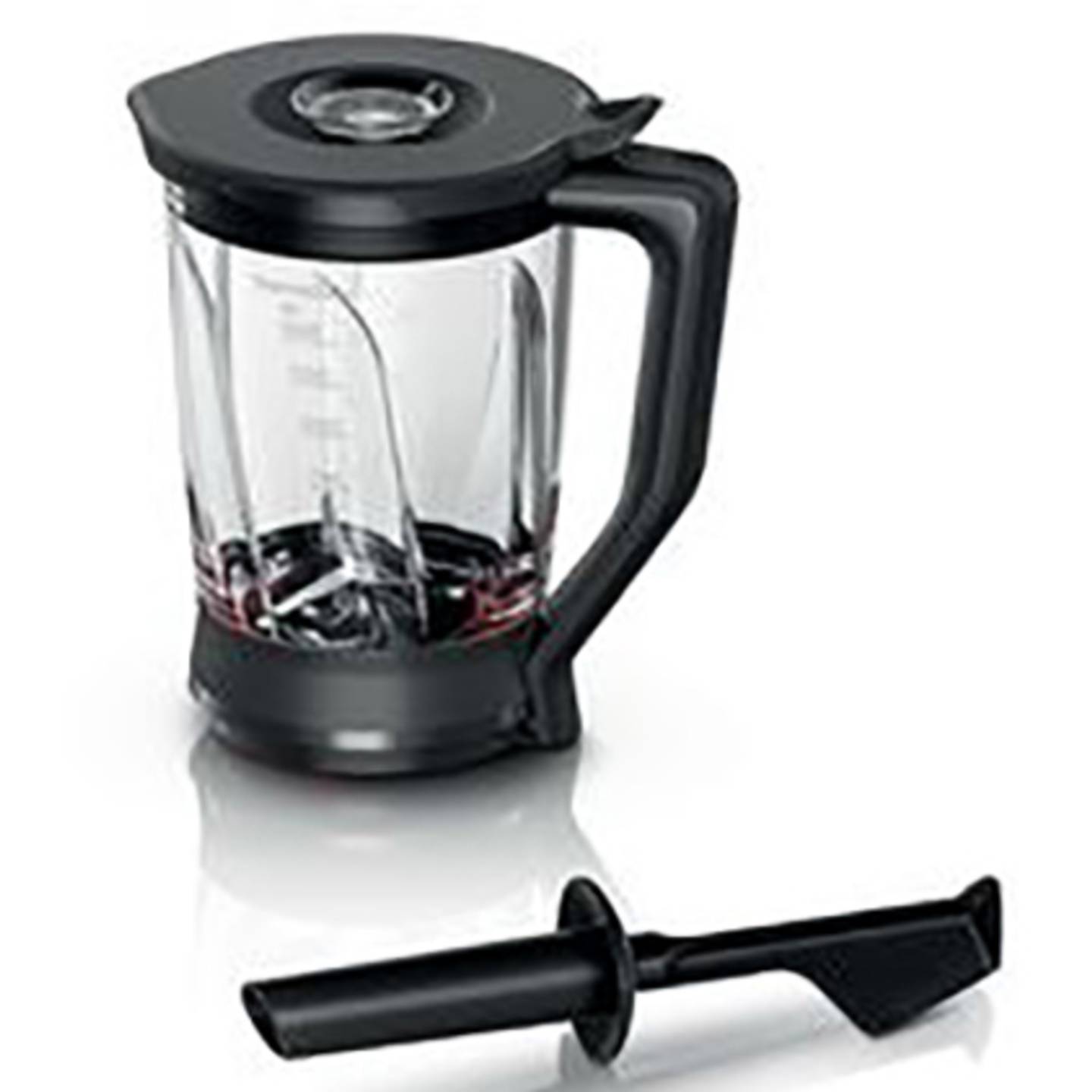 [neuwertig] B-ware Bosch Mixer Aufsatz Mixbehälter Glas Küchenmaschine Standmixer Thermosafe