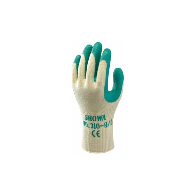 SHOWA Handschuh 310, grün Gr. XS 10 Stk