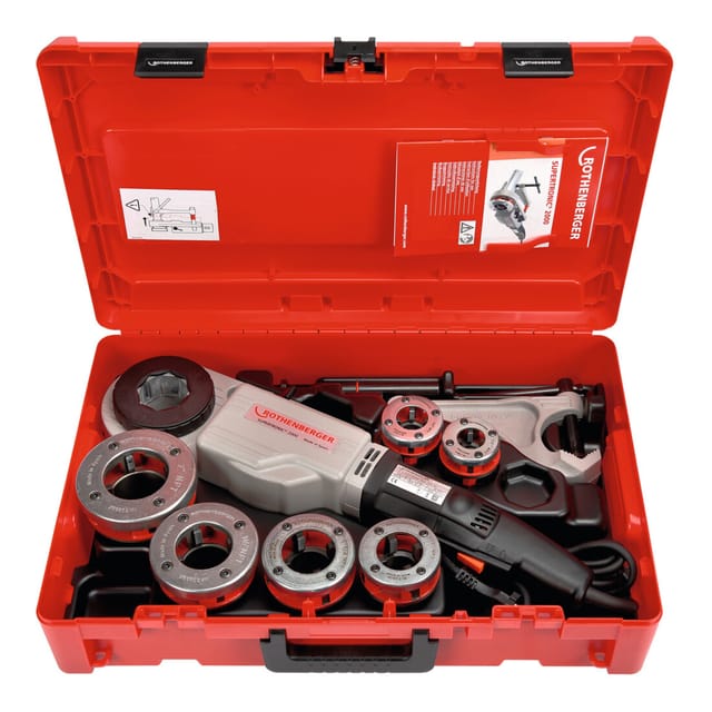 ROTHENBERGER SUPERTRONIC 2000-Set, NPT, 1/2-2", 230V - 71257