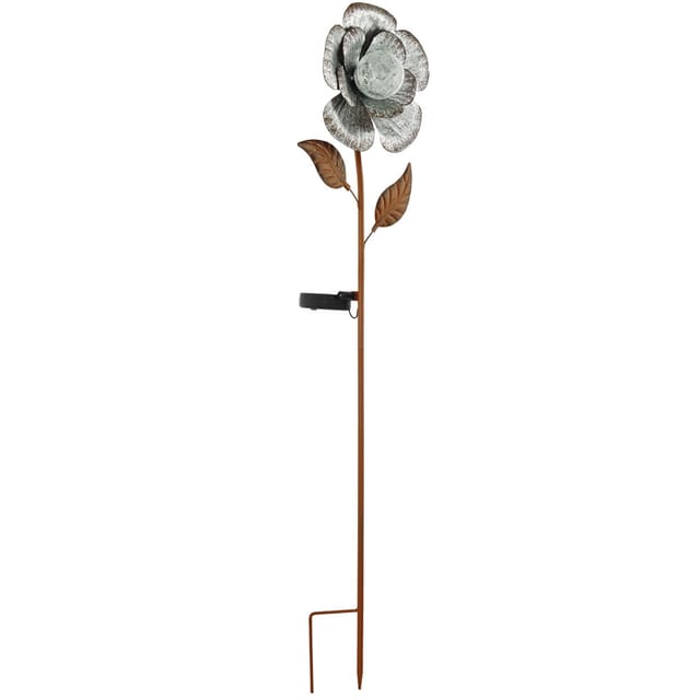 Eglo - led Solar Steck Lampe Blumen Garten Deko Erdspieß Blüten Leuchte 48809
