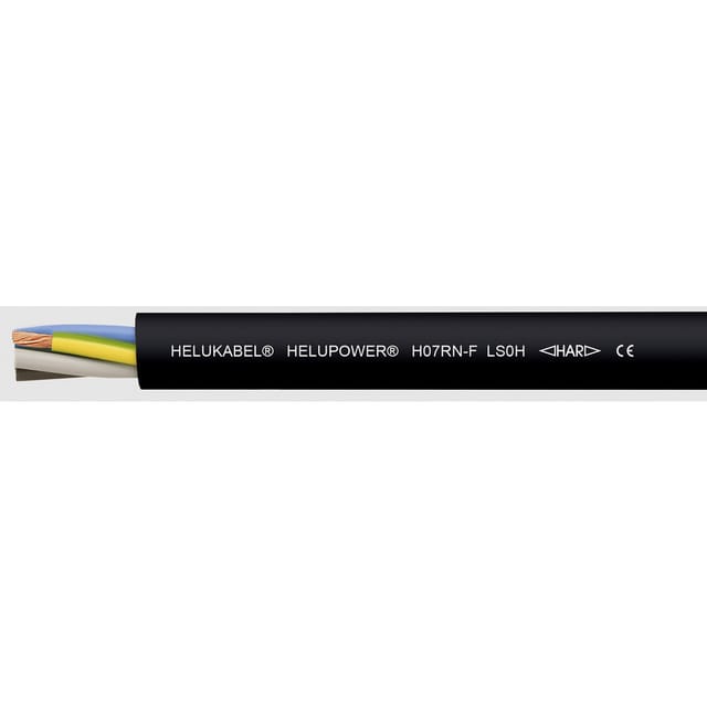 30765 Gummischlauchleitung 3 g 1.5 mm² Schwarz 100 m - Helukabel
