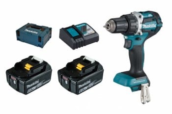 Ddf 484 rg Akku Bohrschrauber Brushless 18 v 54 Nm + 2x Akku 6,0 Ah + Ladegerät - Makita