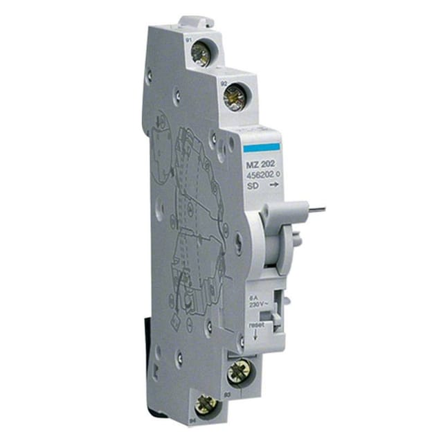 Meldekontakt 230V 6A 1NO+1NC für Leistungsschalter MZ202