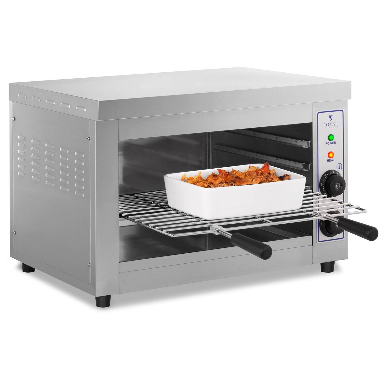 Salamander Ofen Überbackgerät Elektro Grill Toaster Edelstahl 3250 W Gastro
