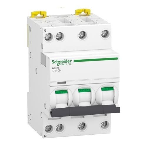 Schneider Electric Acti9 iDT40N Leitungsschutzschalter Typ C 10 kA