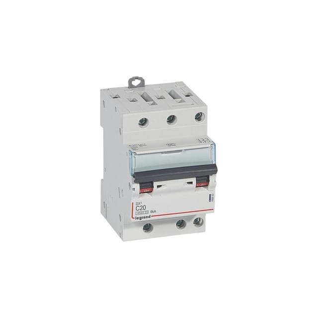 Legrand DX³ 406893 Leistungsschalter 20A 6kA 400V Drehstrom
