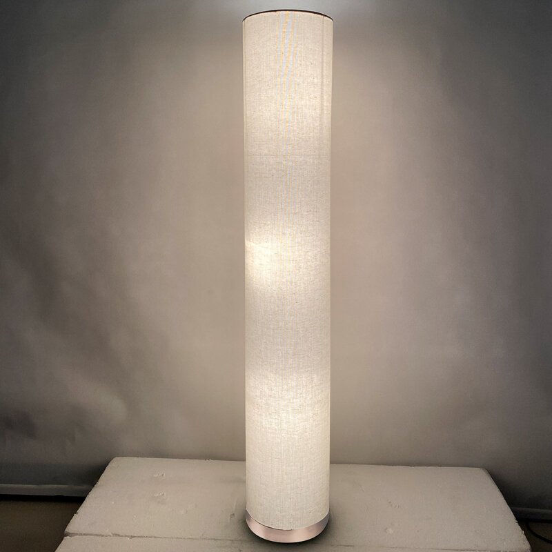 [neuwertig] B-ware Globo Stehleuchte Ava Sandfarbener Textil-schirm Stehlampe Lampe Leuchte Spot668