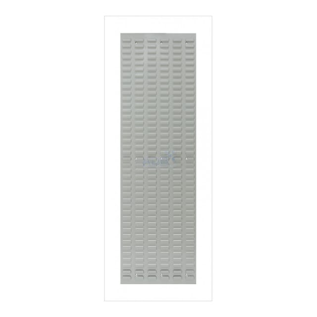 Schlitzplatte für Werkzeugwand, senkrecht, L456xB1482mm, ral 7035 - ADB