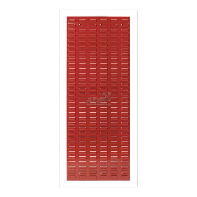 ADB Schlitzplatte senkrecht 456 x 1177 mm Rot Werkzeugwand Werkstattwand