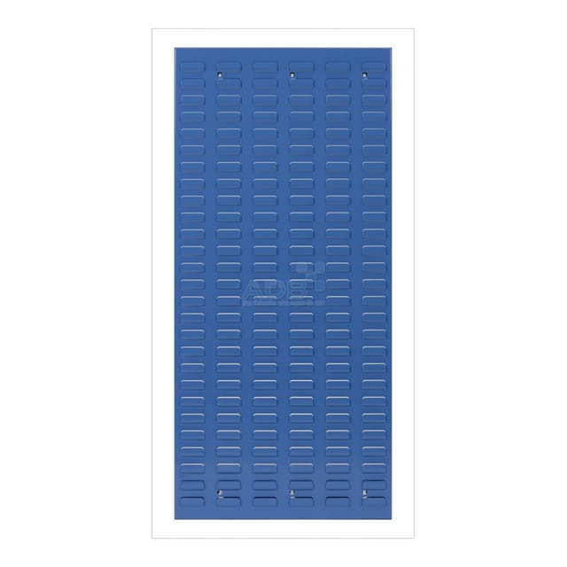 Schlitzplatte senkrecht 456 x 987 mm Blau Werkzeugwand Werkstattwand - ADB