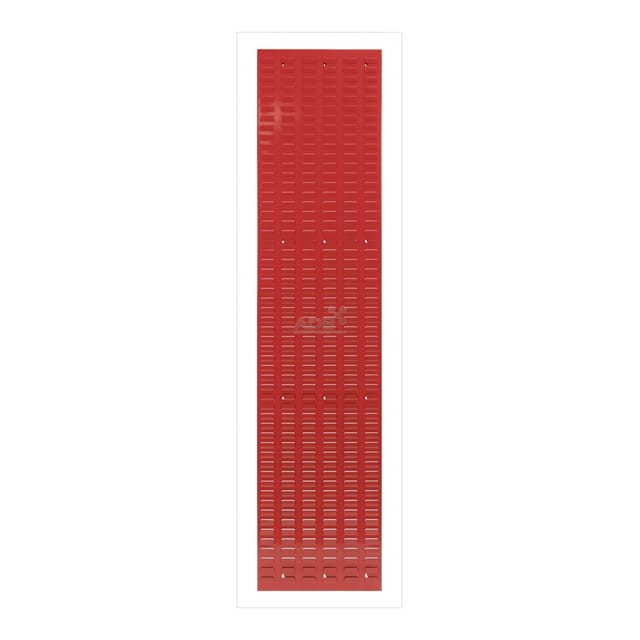 Schlitzplatte senkrecht 456 x 1975 mm Rot Werkzeugwand Werkstattwand - ADB