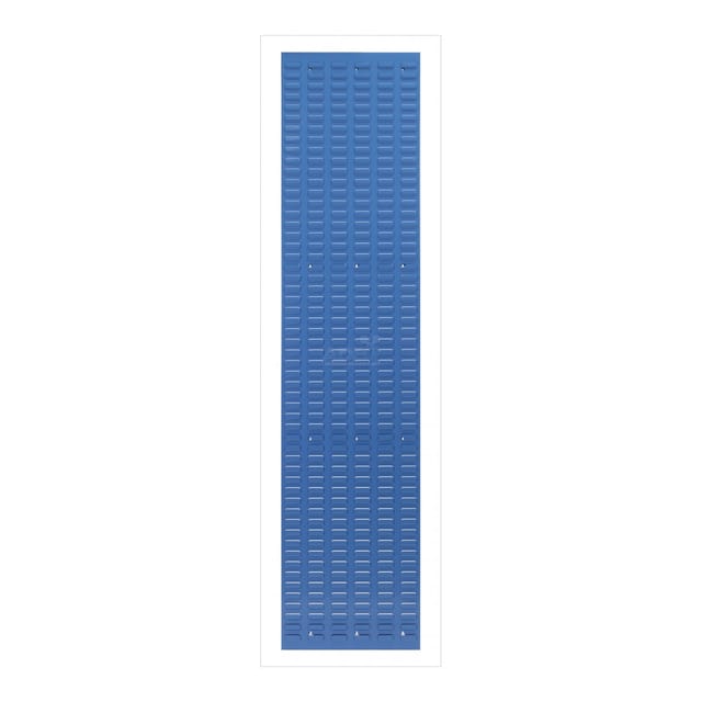 Schlitzplatte senkrecht 456 x 1975 mm Blau Werkzeugwand Werkstattwand - ADB
