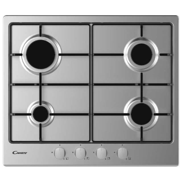 Candy Timeless CEL6PBRX Edelstahl Integriert 59 cm Gaskochfeld 4 Zone(n)