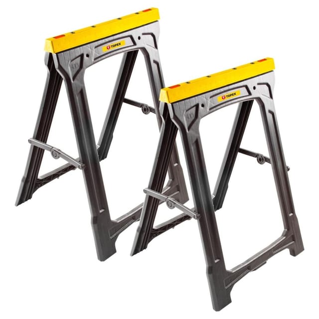 Topex Stützbock 78cm - 227kg Tragkraft, Paar