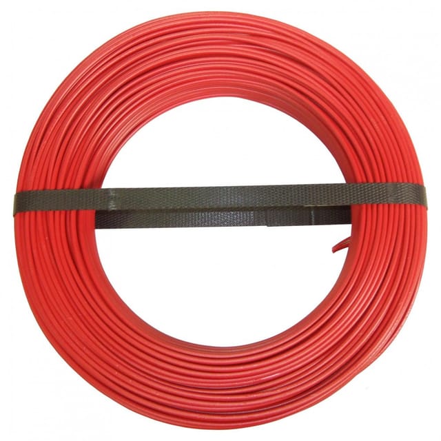 Nexans H07VU Elektrokabel rot 100 Meter PVC