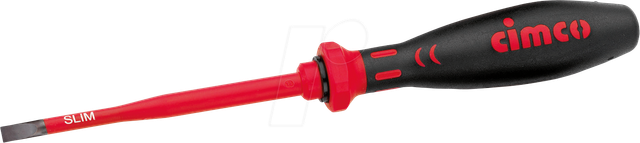 Vde Schlitz-Schraubendreher Klingenbreite: 3.5 mm Klingenlänge: 100 mm - Cimco