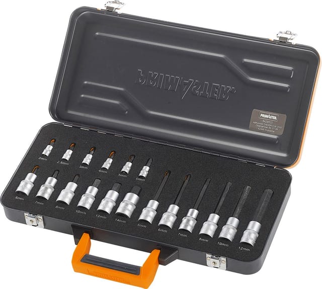 Mechaniker-Bit-Steckschlüssel-St 18 teilig - Primaster