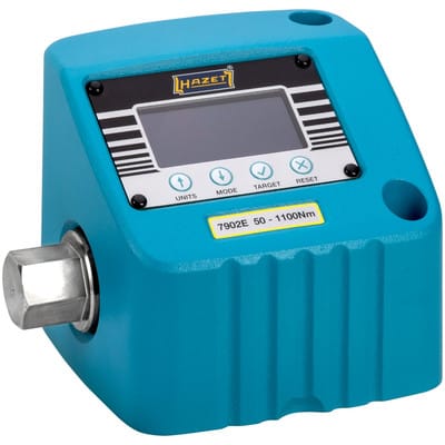 Hazet - Drehmoment-Prüfgerät, elektronisch, 100 - 1000 Nm, Nm min-max: 100 - 1000 Nm, Außen-Sechskant 27 mm