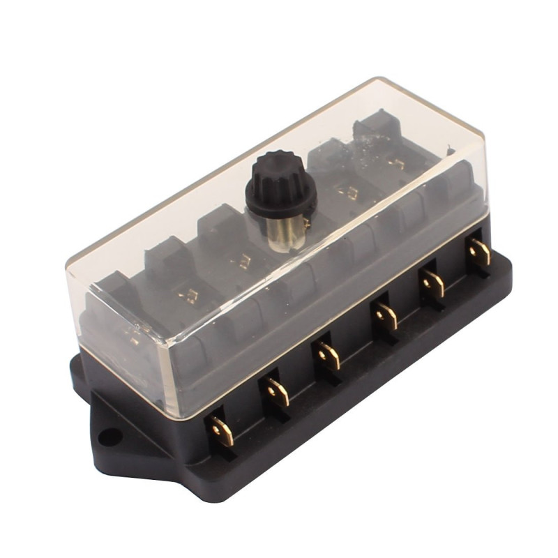 Sicherungsgehäuse Mit 6 Steckplätzen, 12 V - 32 V