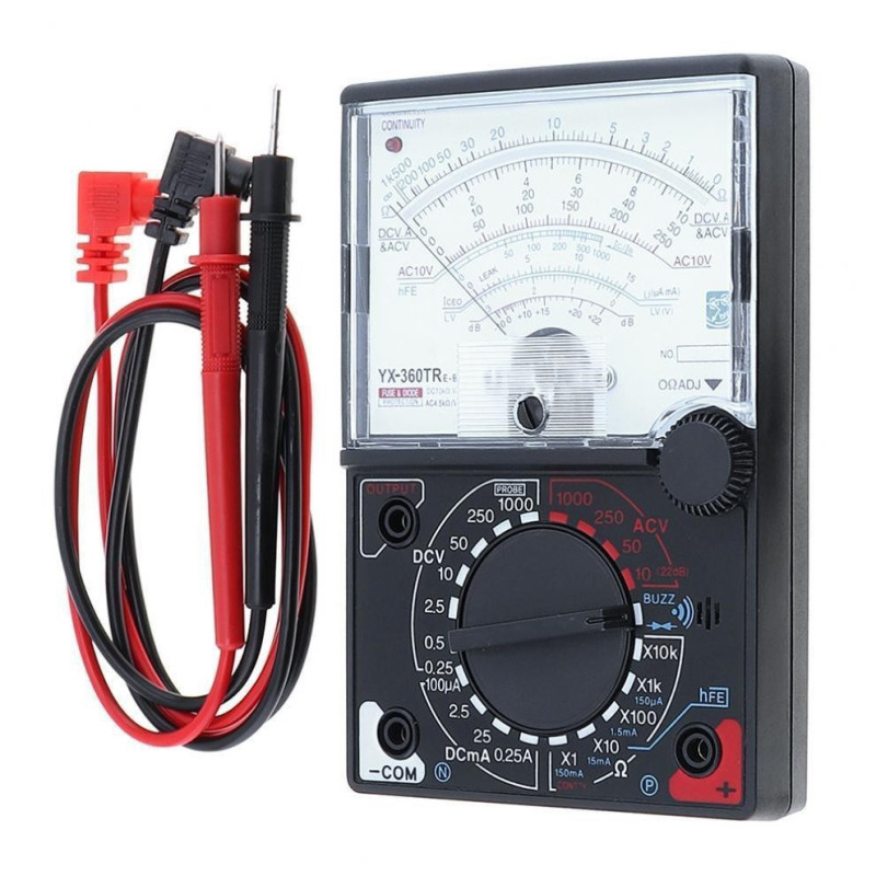 Tragbares Analoges Multimeter/multitester, Kombiniertes Gerät Zur Leistungsmessung