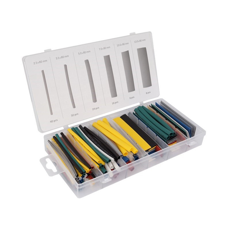 Set Mit 128 Schrumpfschläuchen (2,5–13 Mm) Von Carmotion