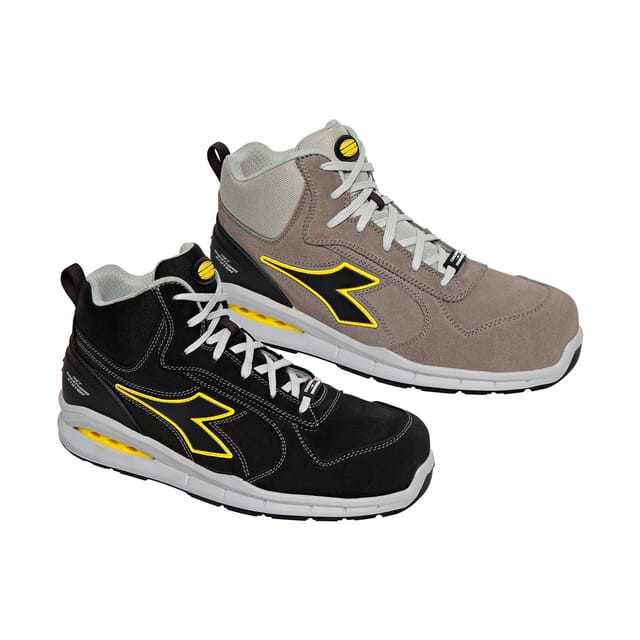 Utility Diadora Schuhhandschuh Run Net Airbox Mid S3 Src Grey Vento 42