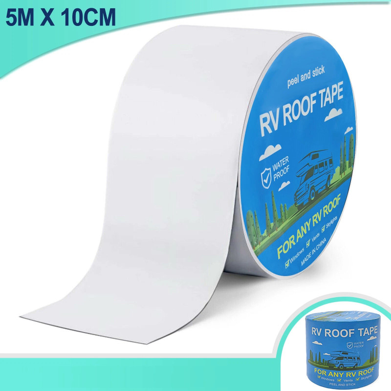 Butyl-dichtband Für Dächer - 10 Cm X 5 M - Rv Roof Tape
