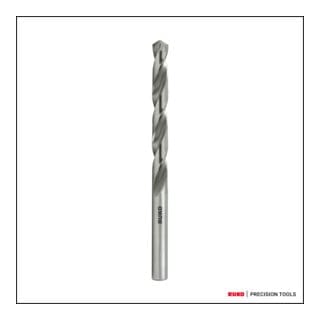 RUKO Spiralbohrer DIN 338 Typ N HSS geschliffen, mit Kreuzanschliff Ø 5,0 x 86 x 52 mm 10 Stk