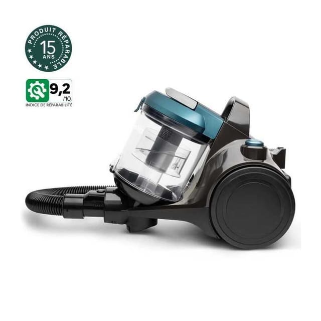 Hkoenig STC56 Beutelloser Staubsauger schwarz leistungsstark und kompakt