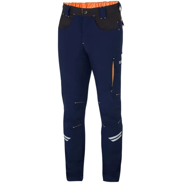 Sparco 02425BMAF Leichte technische Hose Kansas Blue XXL