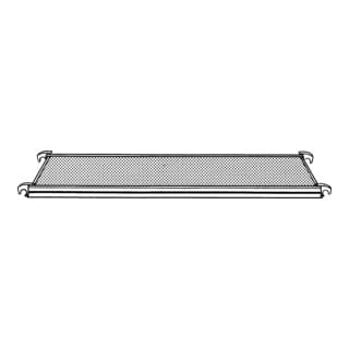 Bühne ohne Durchstiegsklappe, Länge 2,45 m, Breite 0,65 m - Hymer