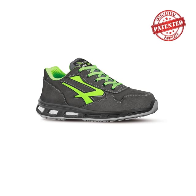Sicherheitsschuhe niedrig YODA ESD S3 CI SRC - Grau/Grün 40