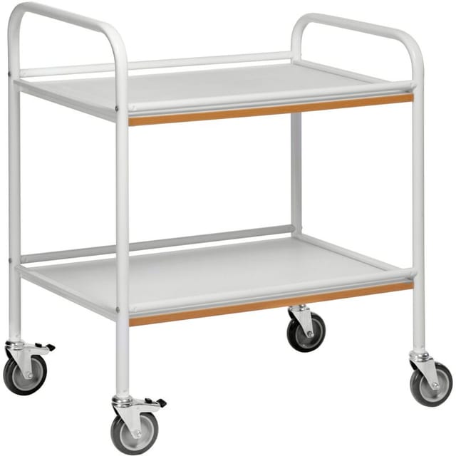 Kongamek Tablettwagen 765x520x895mm pulverbeschichtet in blau mit Bremse