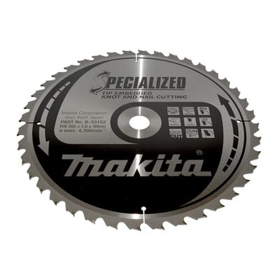 Sägeblatt specialized 355x30x40Z - Makita