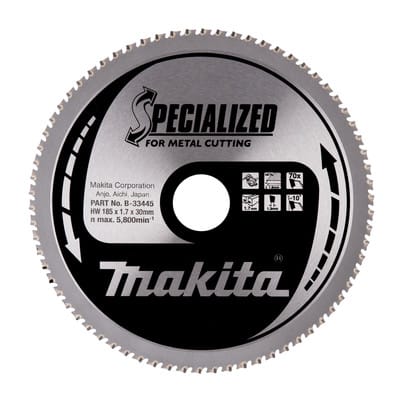 Specialized Sägeblatt 185x30x70Z - Makita