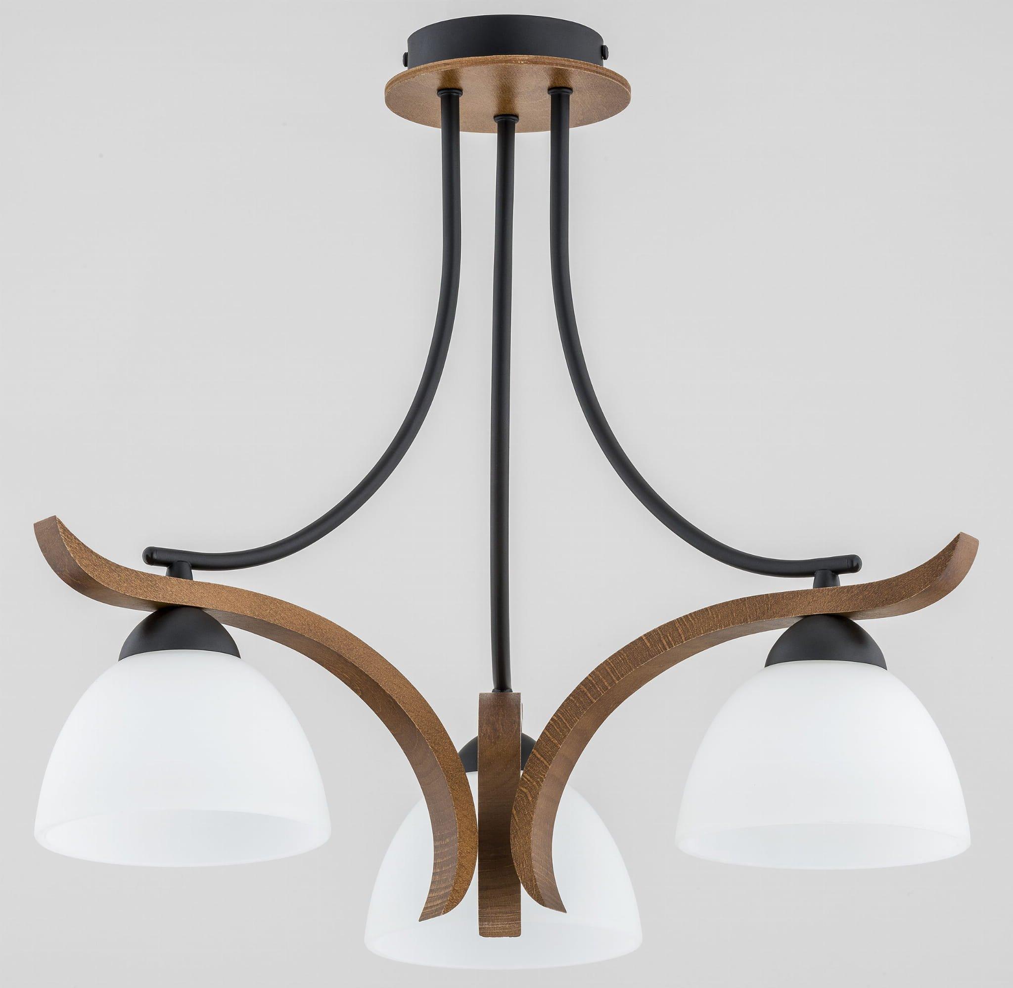 Alfa Bafia Pendelleuchte Schwarz Und Braun Modernes Design