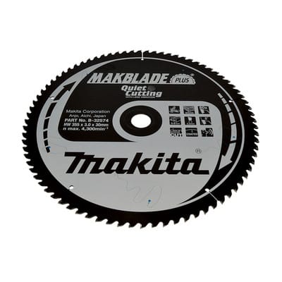 Sägeblatt makblade+ 355x30x80Z - Makita