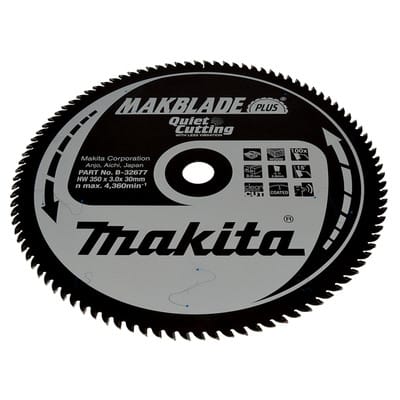Sägeblatt makblade+ 350x30x100Z - Makita