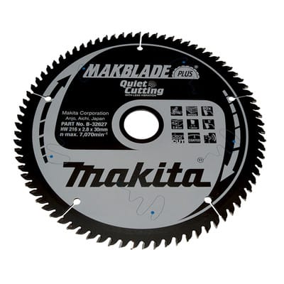 Sägeblatt makblade+ 216x30x80Z - Makita