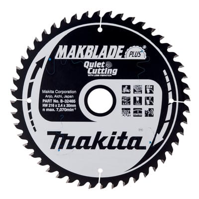 Sägeblatt makblade+ 216x30x48Z - Makita