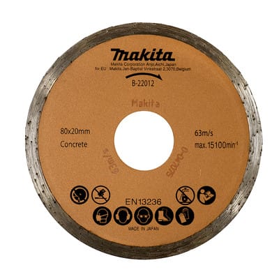 Diamantscheibe Beton, 80 x 20 mm, Beton, 1 Stk. - Makita