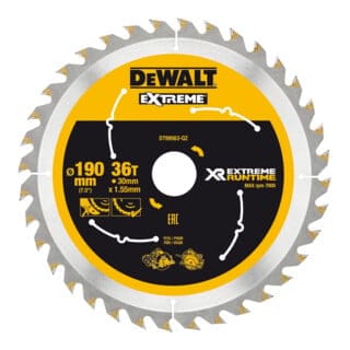 Banyo - DeWALT Zubehör - Sägeblatt Holz 190x30 mm, 36 Zähne DT99563