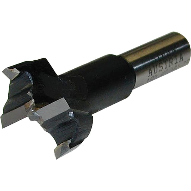 HW-Beschlagbohrer dm 15x70 mm / Schaft: 10x26 mm abgeflacht - rechts - Stern