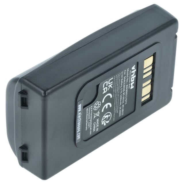 1x Akku Ersatz für Datalogic BT-0015, BT-0016 für Barcodescanner pos (5200 mAh, 3,7 v, Li-Ion) - Vhbw