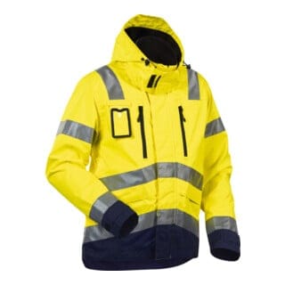 Blaklader - Blakläder Warnschutz-Funktionsjacke, gelb / marineblau, Unisex-Größe: m