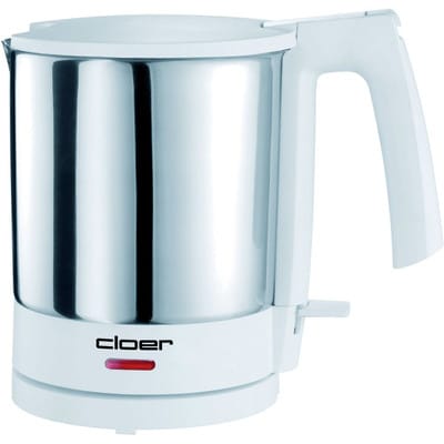 Cloer Wasserkocher 4701 Edelstahl-Weiss